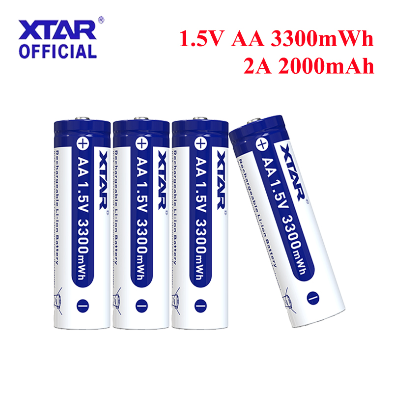 Rechargeable Battery Aa - Confezione da 1-8 batterie ricaricabili al
