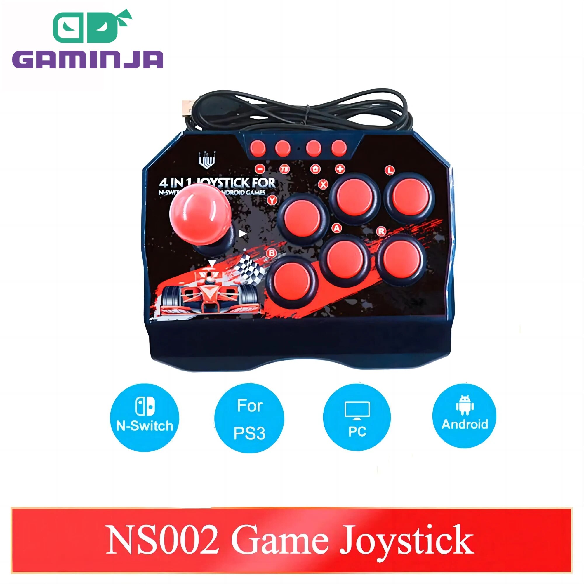 Raspberry Pi Retropie - GAMINJA NS002 4 In 1 Retro