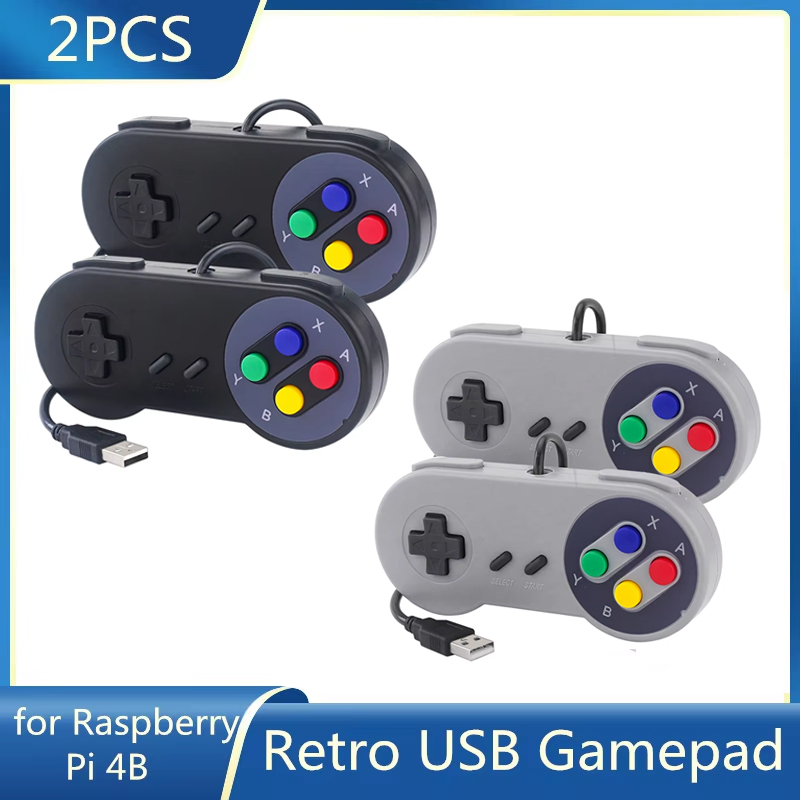 Raspberry Pi Retropie - 2 controller USB per giochi retrò,