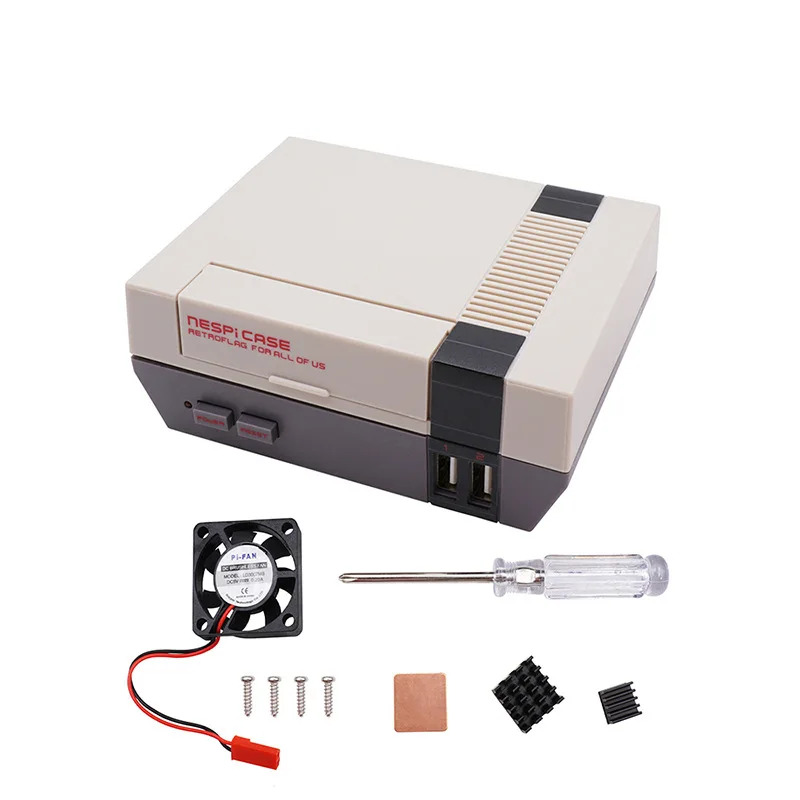 Raspberry Pi Retropie - Nespi Case+ compatibile con i modelli