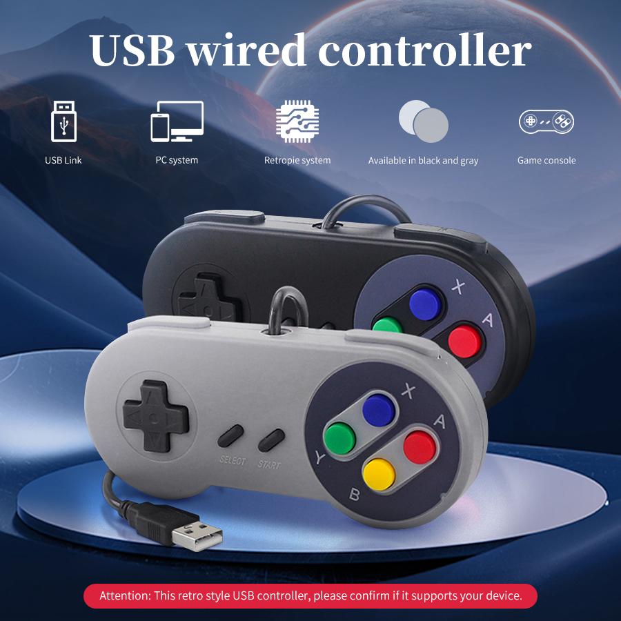 Raspberry Pi Retropie - Gamepad USB Retrò per PC NESPi