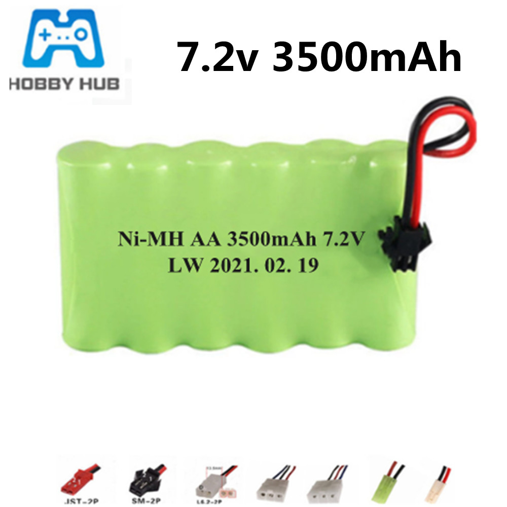 Rechargeable Battery Aa - Batteria ricaricabile di 7.2 v 3500mah