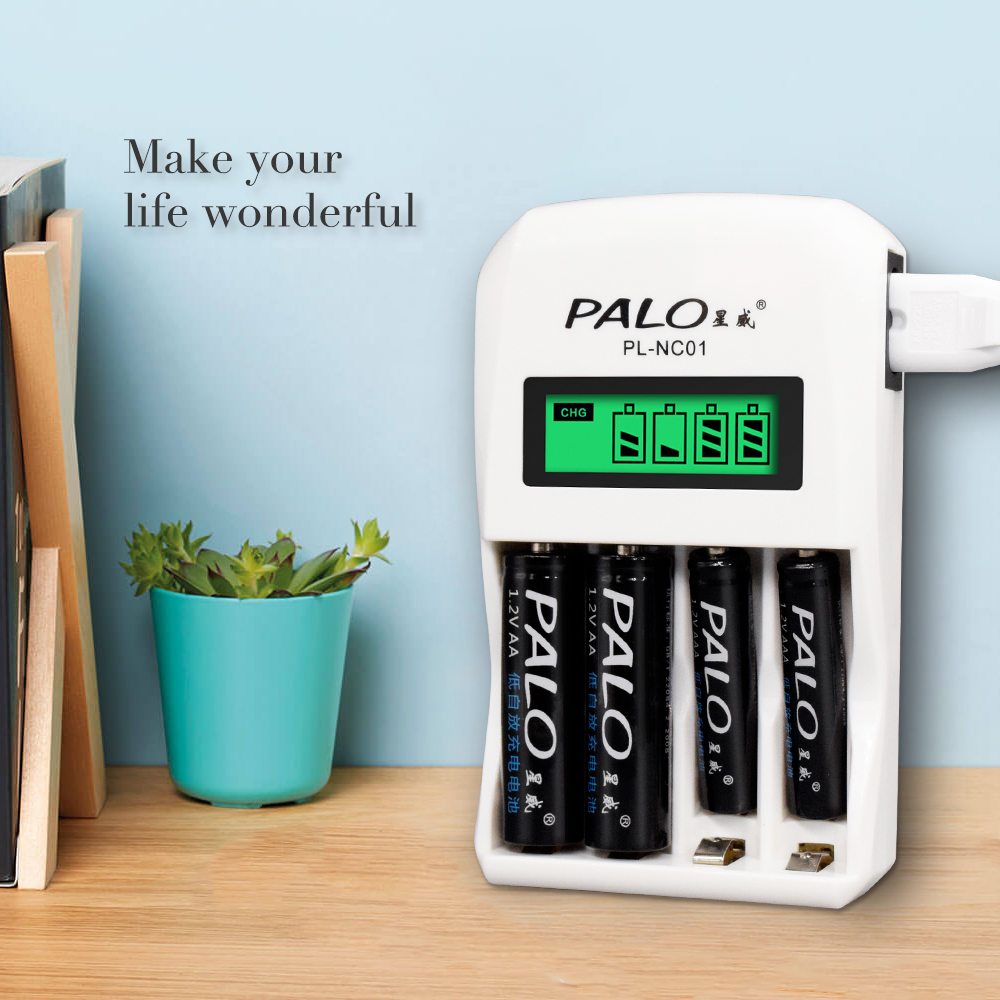 PALO 1.2V Caricabatteria 4 Slo - Rechargeable Battery Aa recensione e prezzo