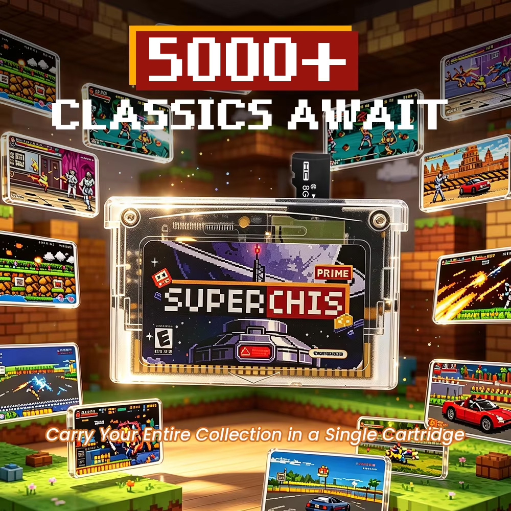 Cartuccia di gioco retrò Super - Retro Gaming Machine recensione e prezzo