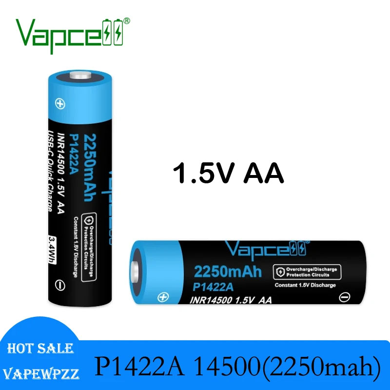 Batteria Ricaricabile USB-C Va - Rechargeable Battery Aa recensione e prezzo