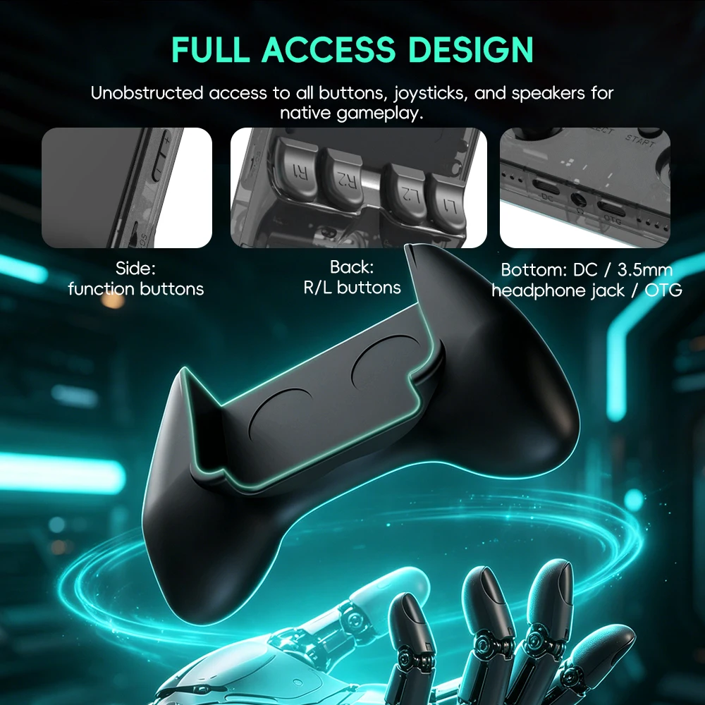 Data Frog R36S Game Grip, impu - Retro Gaming Kit recensione e prezzo