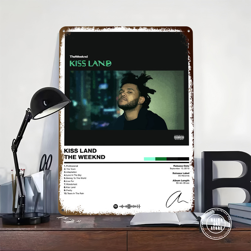 The Weeknd - Kiss Land Poster  - Retro Gaming Island recensione e prezzo