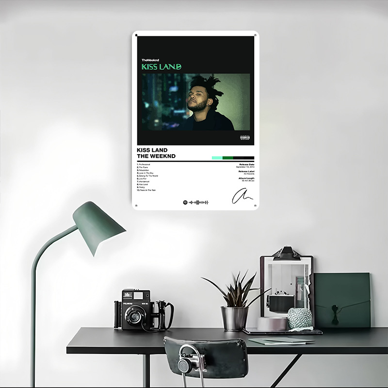 The Weeknd - Kiss Land Poster  - Retro Gaming Island recensione e prezzo