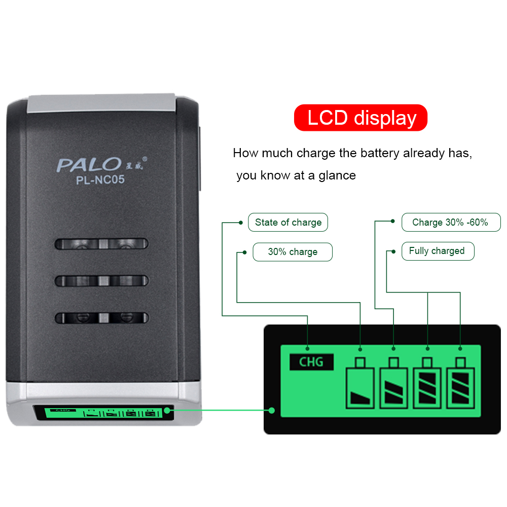 Caricabatterie PALO a 4 Slot c - Rechargeable Battery Aa recensione e prezzo