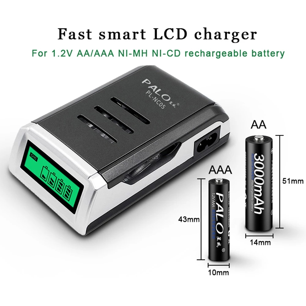 Caricabatterie PALO a 4 Slot c - Rechargeable Battery Aa recensione e prezzo