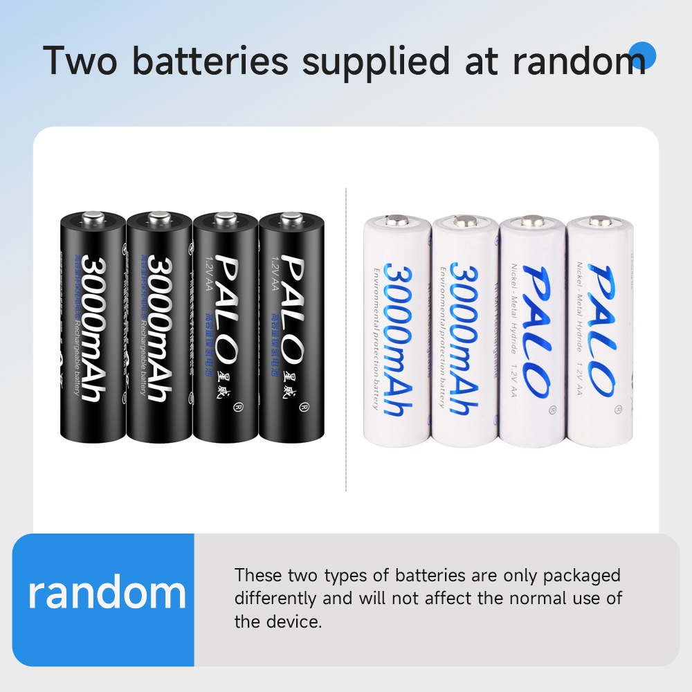 Batterie Ricaricabili PALO 100 - Rechargeable Battery Aa recensione e prezzo